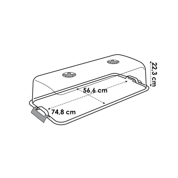 green basics grow house super xxl transparent